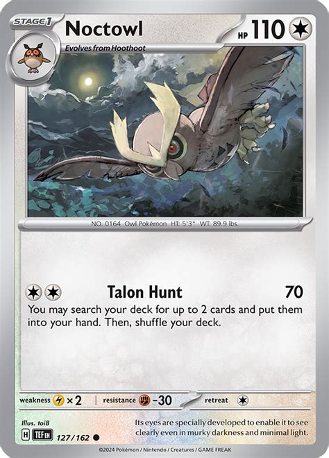 noctowl weakness.